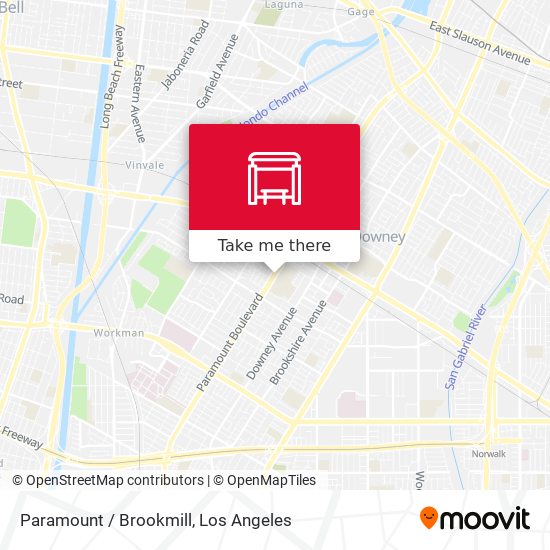 Mapa de Paramount / Brookmill