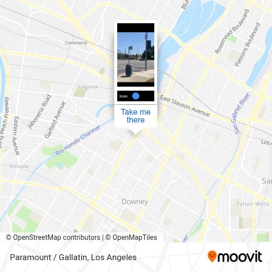 Paramount / Gallatin map