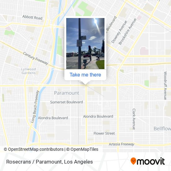 Mapa de Rosecrans / Paramount