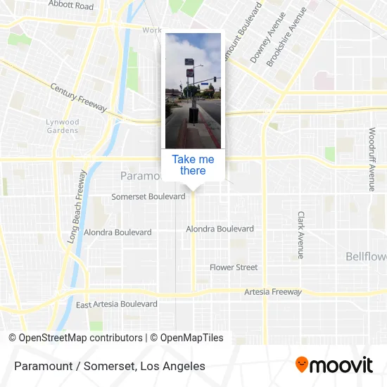 Paramount / Somerset map