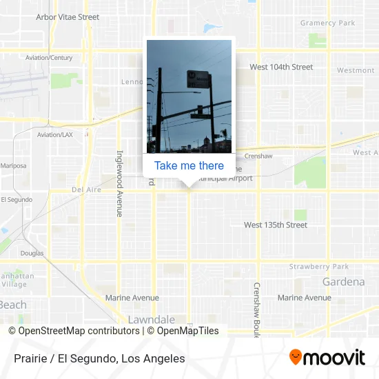 Prairie / El Segundo map