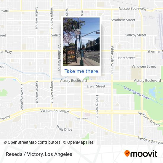 Reseda / Victory map