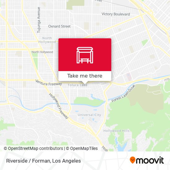 Mapa de Riverside / Forman