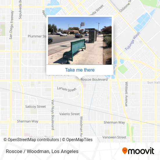 Roscoe / Woodman map