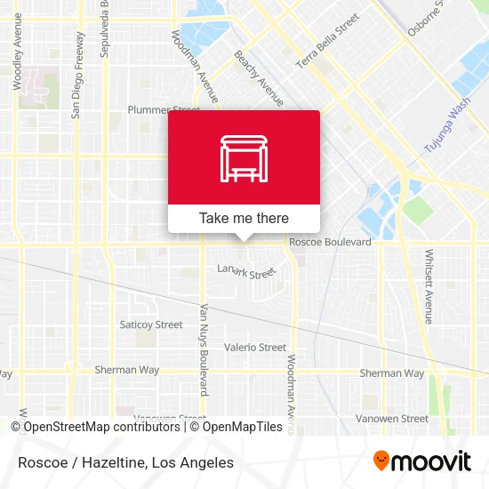 Roscoe / Hazeltine map