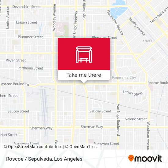 Mapa de Roscoe / Sepulveda