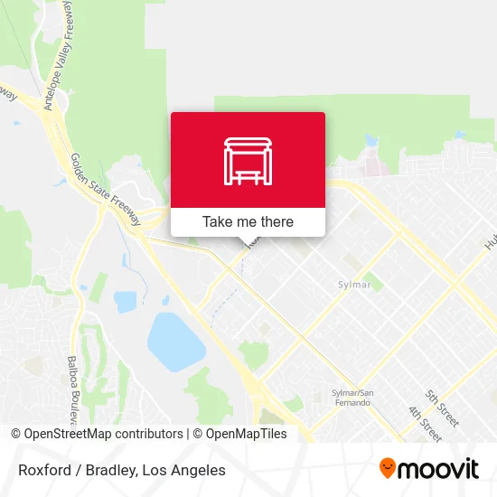 Roxford / Bradley map