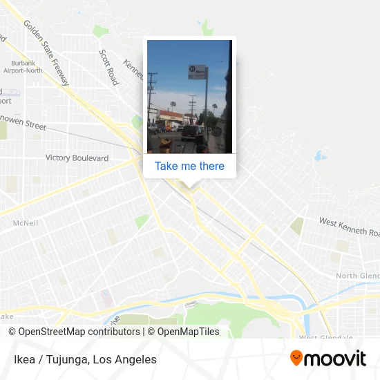 Ikea / Tujunga map