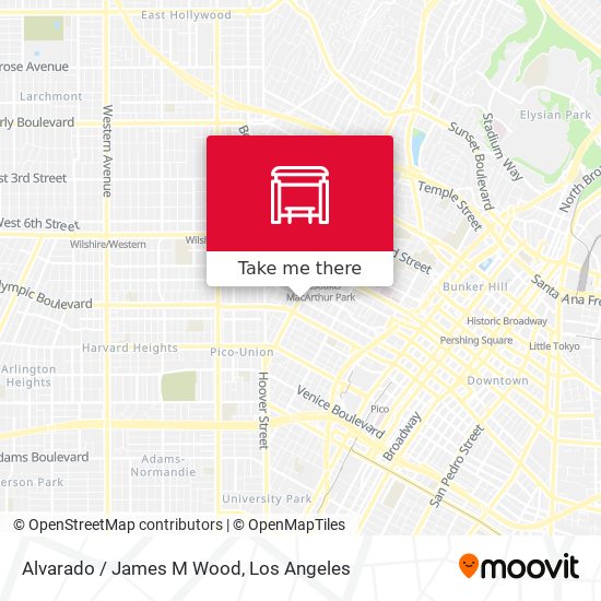 Alvarado / James M Wood map