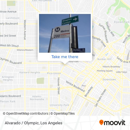 Mapa de Alvarado / Olympic