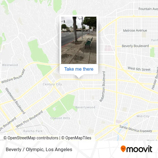 Beverly / Olympic map