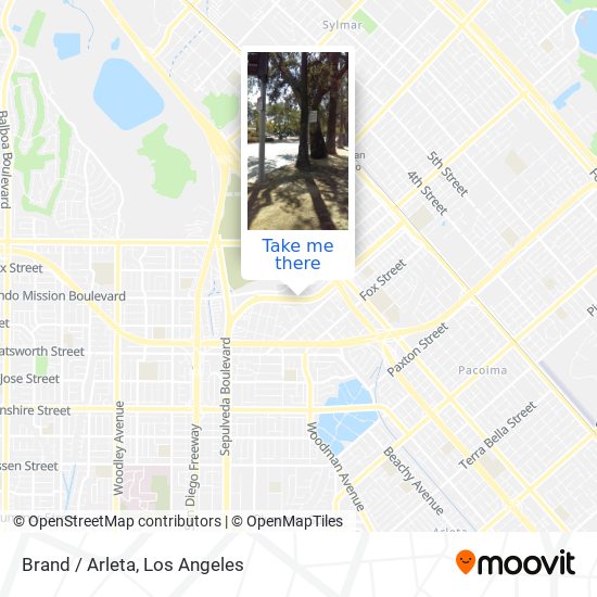 Brand / Arleta map