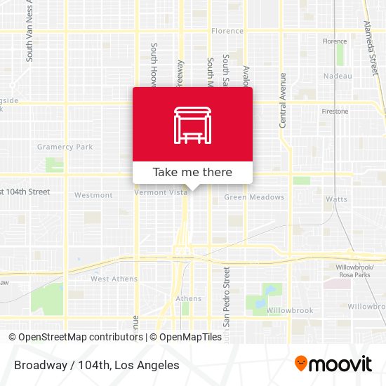 Mapa de Broadway / 104th
