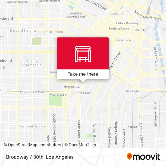 Broadway / 30th map