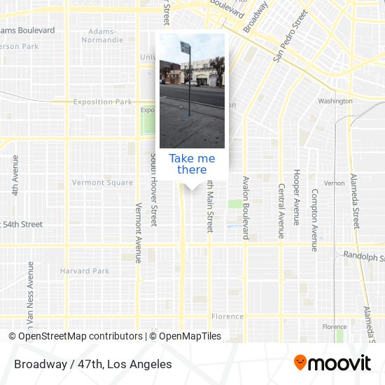 Mapa de Broadway / 47th