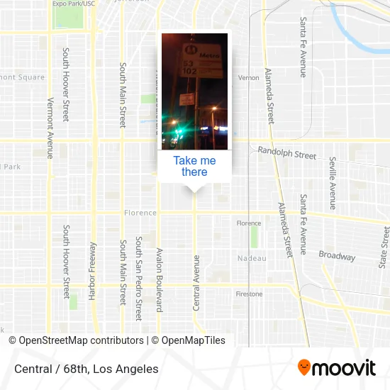 Mapa de Central / 68th