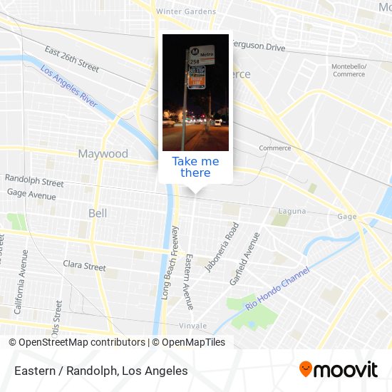 Mapa de Eastern / Randolph