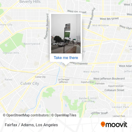 Fairfax / Adams map