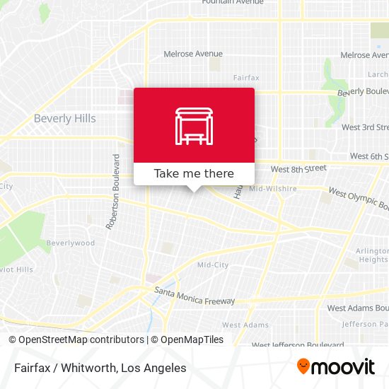 Mapa de Fairfax / Whitworth