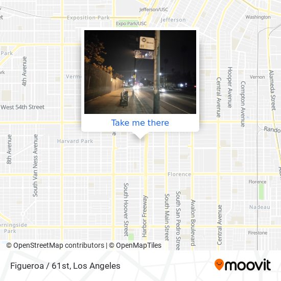 Mapa de Figueroa / 61st