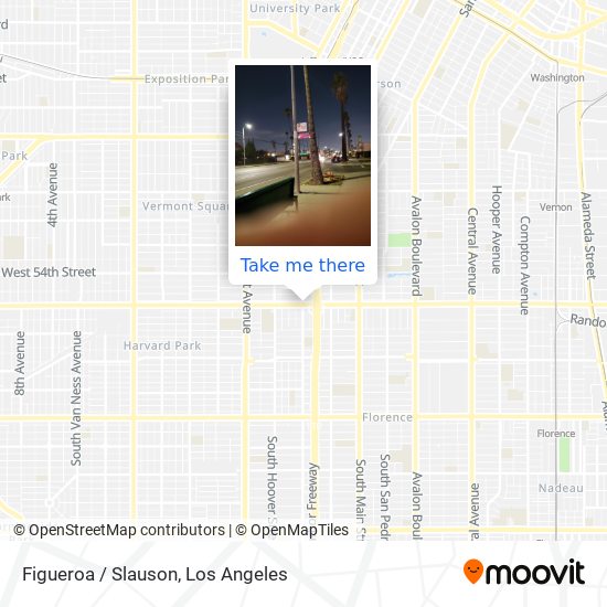 Figueroa / Slauson map