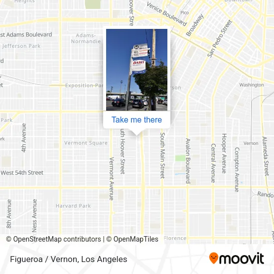 Figueroa / Vernon map