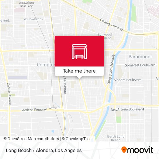 Mapa de Long Beach / Alondra
