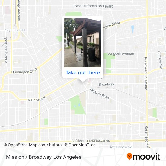 Mapa de Mission / Broadway