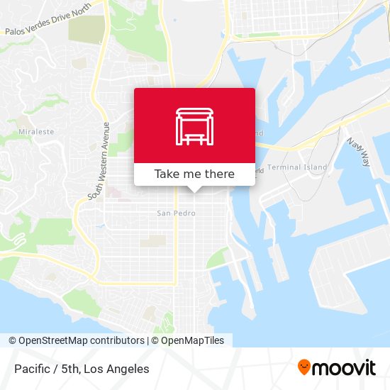 Mapa de Pacific / 5th