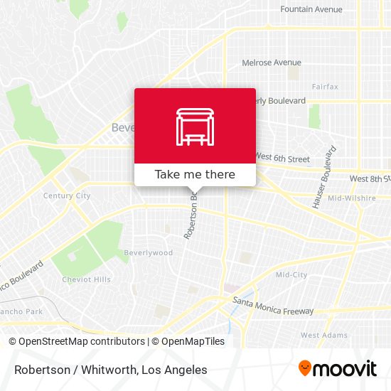 Robertson / Whitworth map