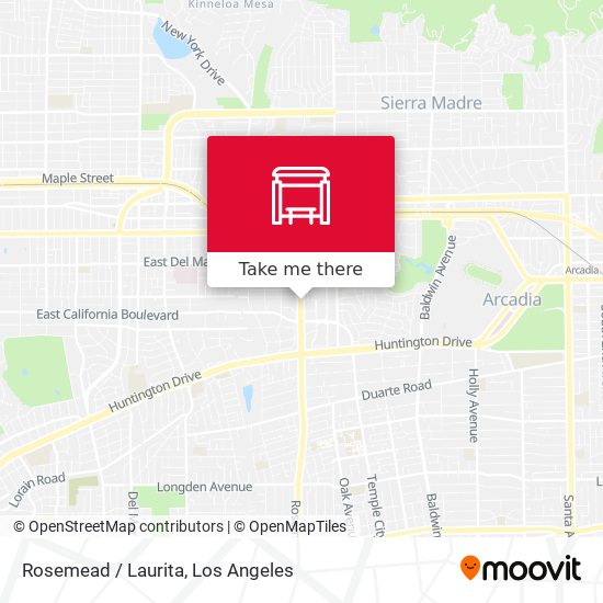 Mapa de Rosemead / Laurita