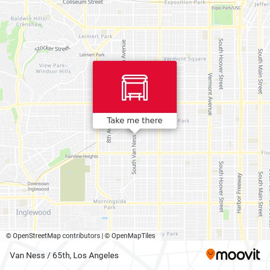 Mapa de Van Ness / 65th