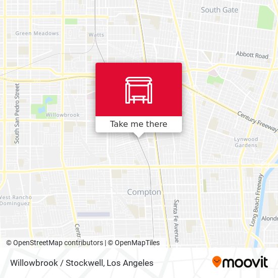 Willowbrook / Stockwell map
