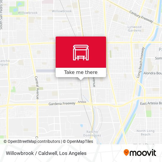 Willowbrook / Caldwell map