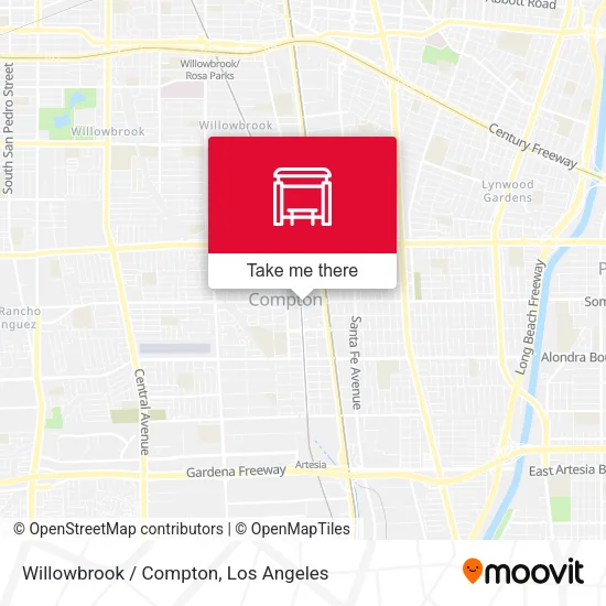 Mapa de Willowbrook / Compton