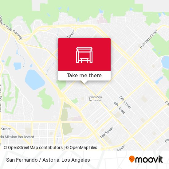 Mapa de San Fernando / Astoria
