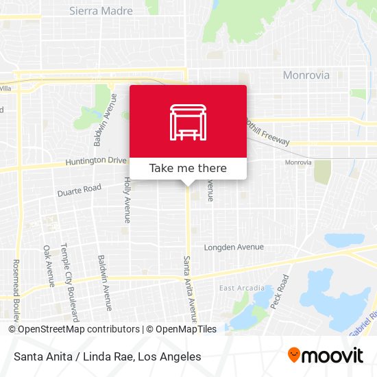 Mapa de Santa Anita / Linda Rae