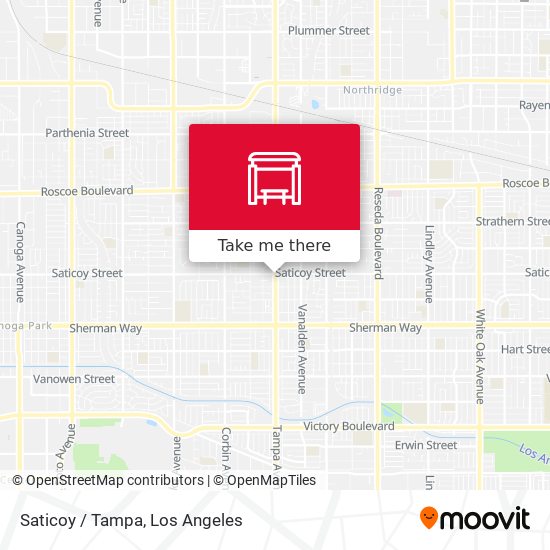 Saticoy / Tampa map