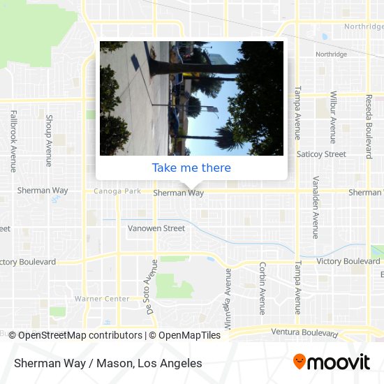 Mapa de Sherman Way / Mason