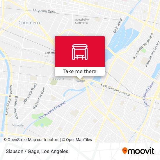 Mapa de Slauson / Gage