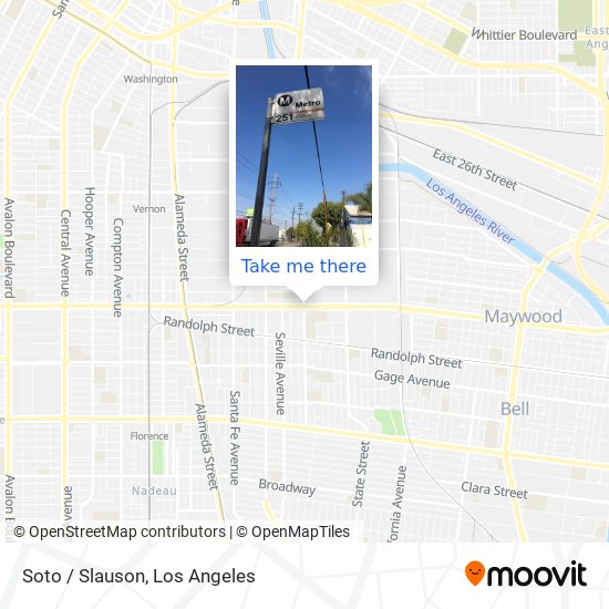 Mapa de Soto / Slauson