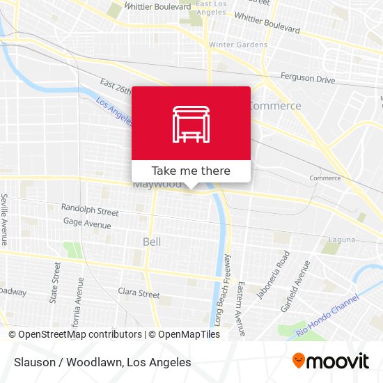 Mapa de Slauson / Woodlawn