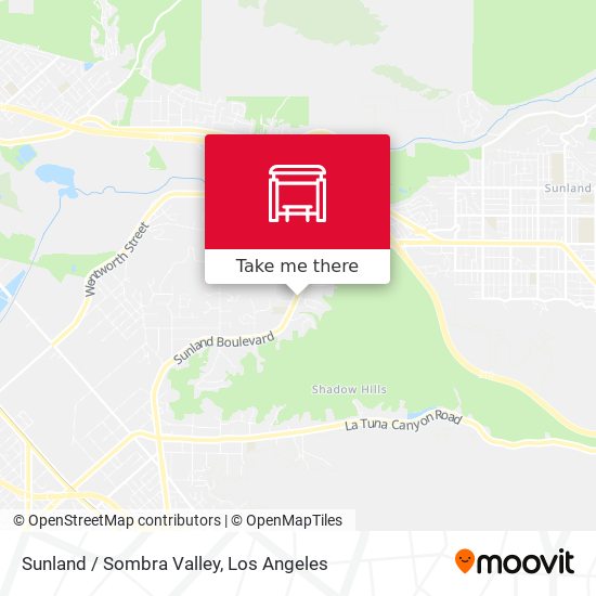Sunland / Sombra Valley map