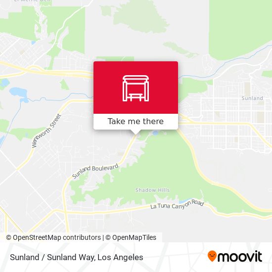 Sunland / Sunland Way map