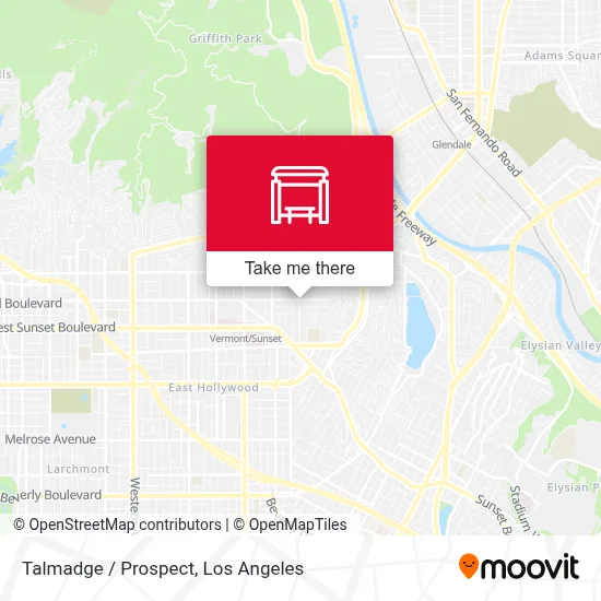 Talmadge / Prospect map