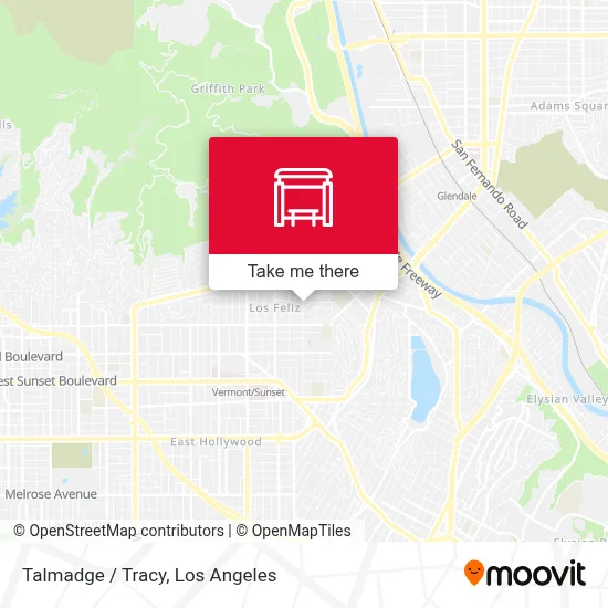 Talmadge / Tracy map