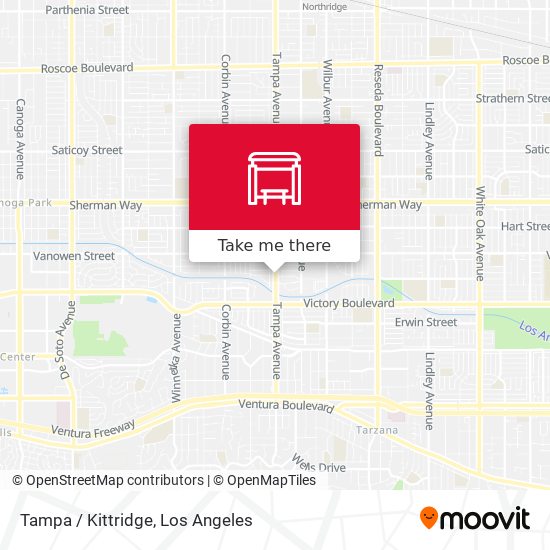 Tampa / Kittridge map