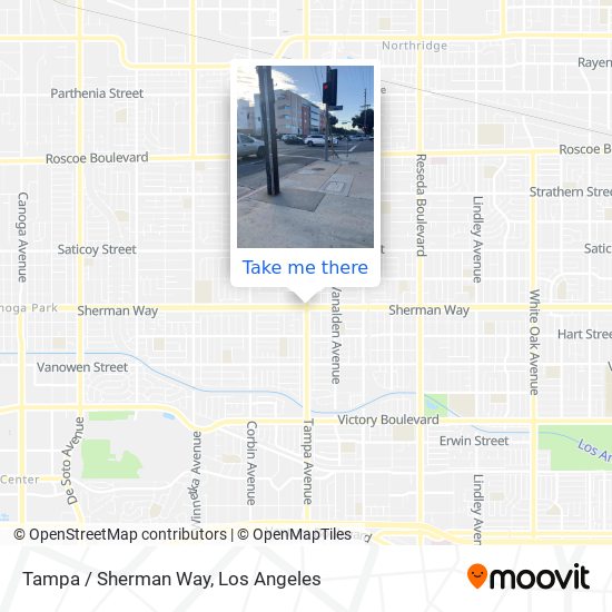 Tampa / Sherman Way map