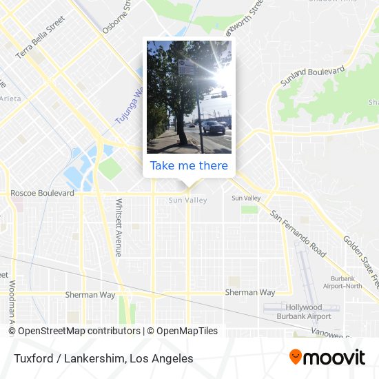 Mapa de Tuxford / Lankershim