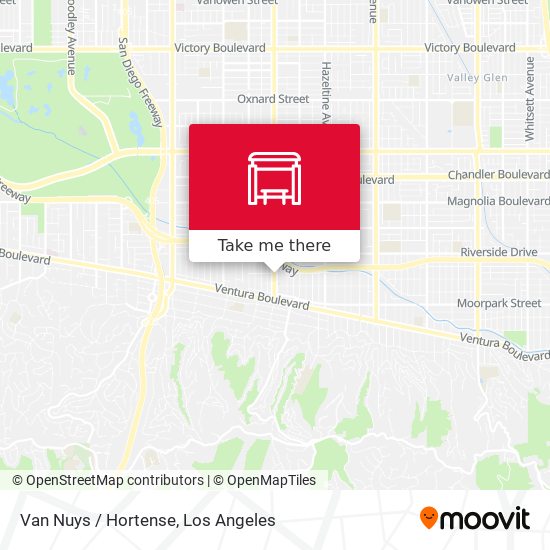 Van Nuys / Hortense map